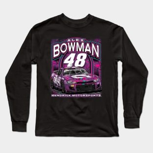 Alex Bowman Purple Car Long Sleeve T-Shirt